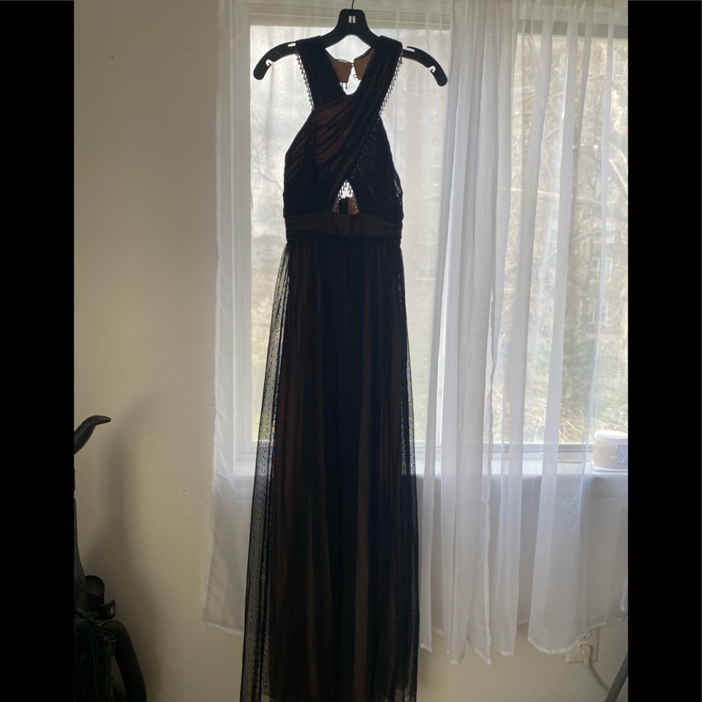 BCBG BLACK EVENING GOWN